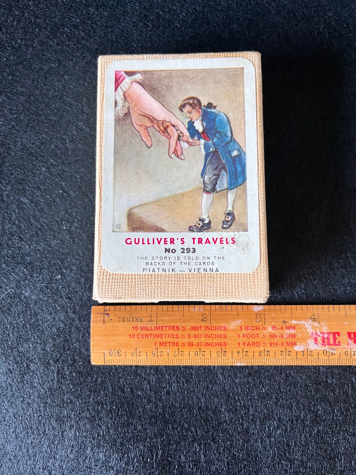 Vintage Gulliver's Travels Card Game