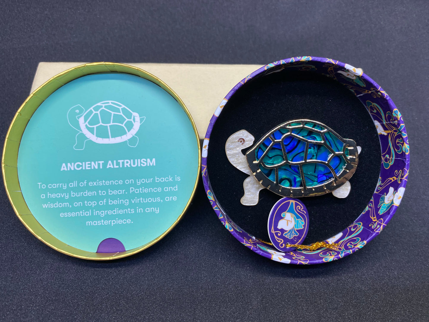 Erstwilder ANCIENT ALTRUISM brooch