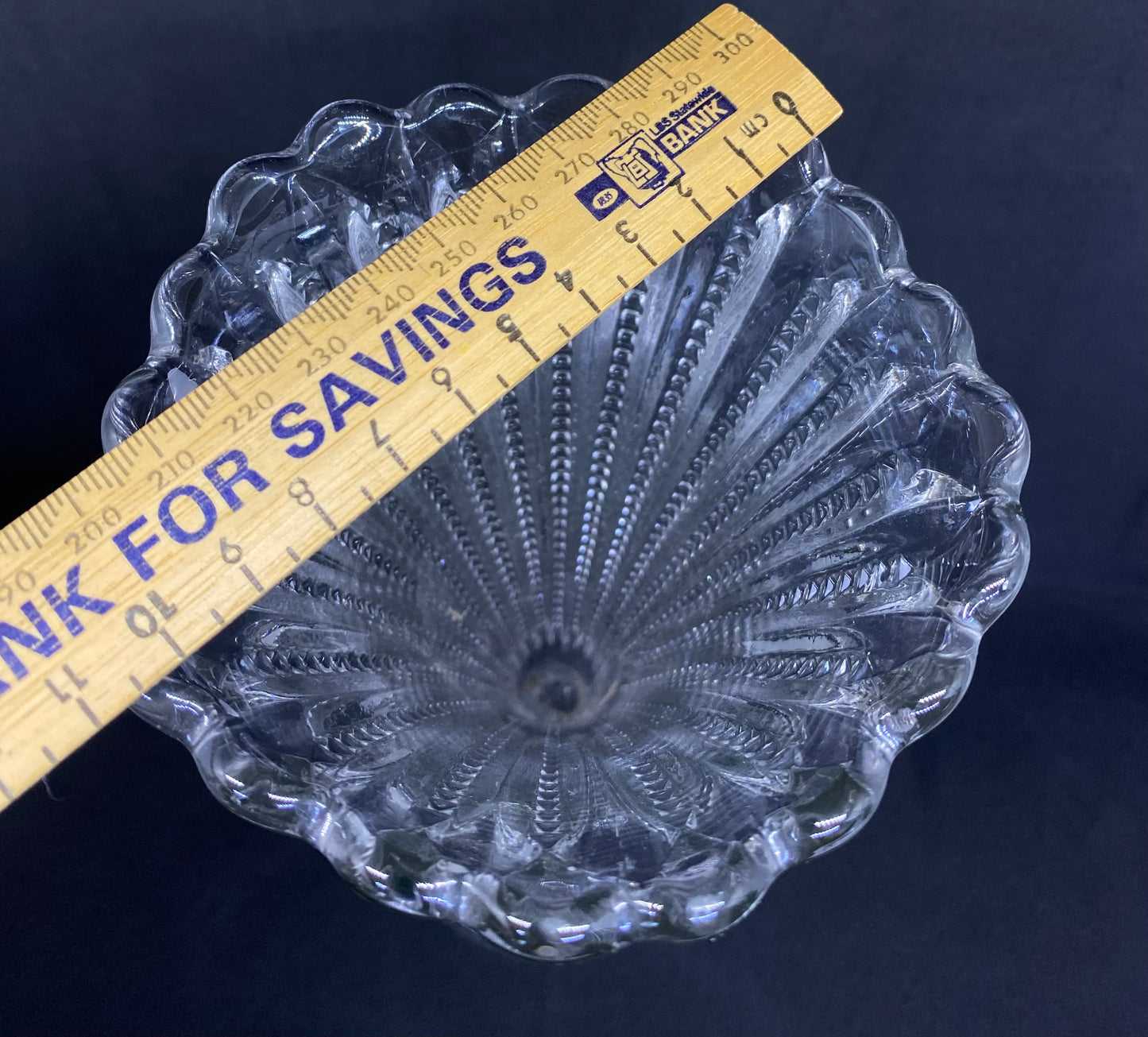 Royal Works Glass Vase - National Glass Co no. 315 (OMN) EAPG Royal Works Ohio 1899-1903