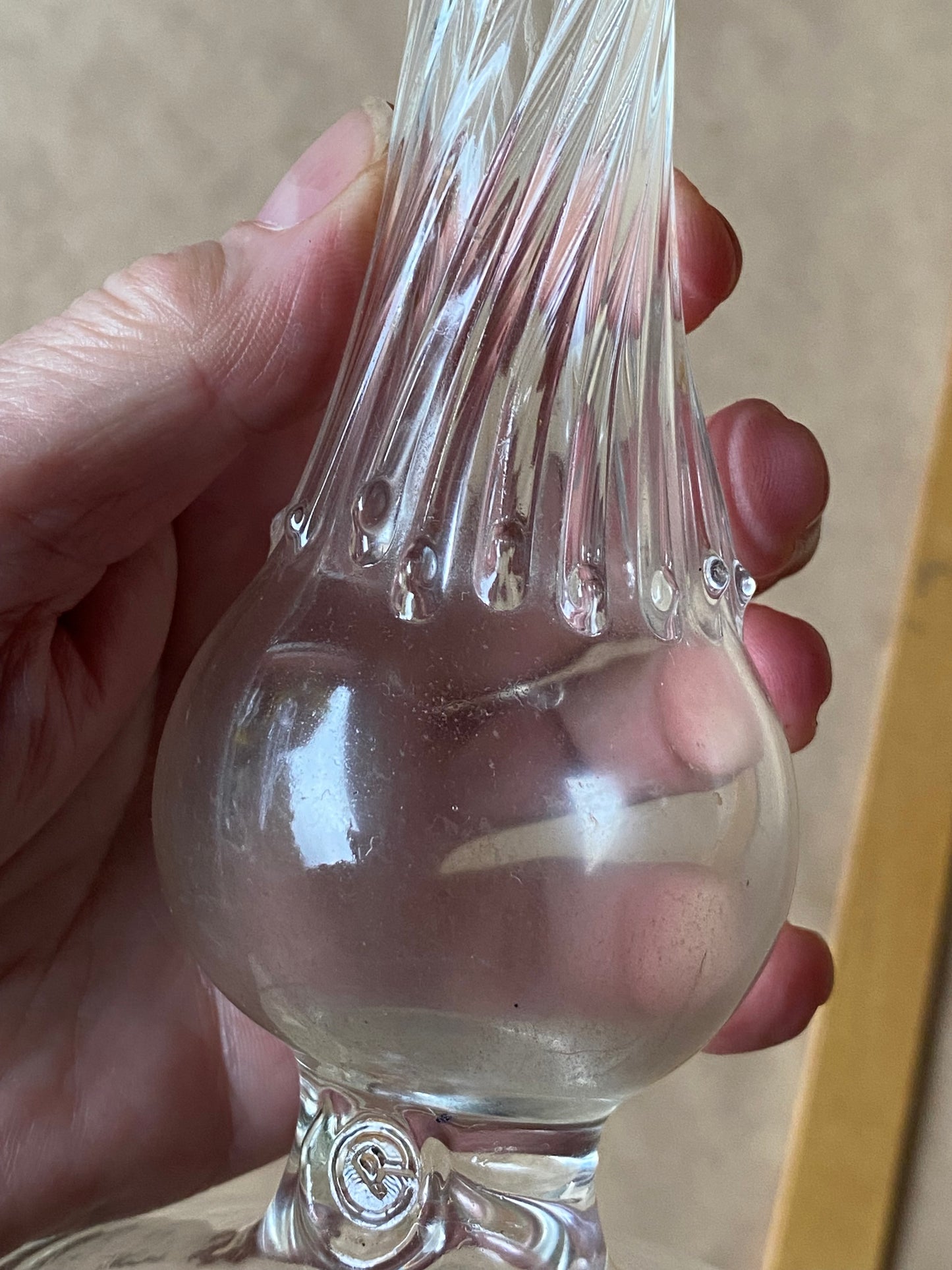 Richard Clements Art Glass bud vase (large)