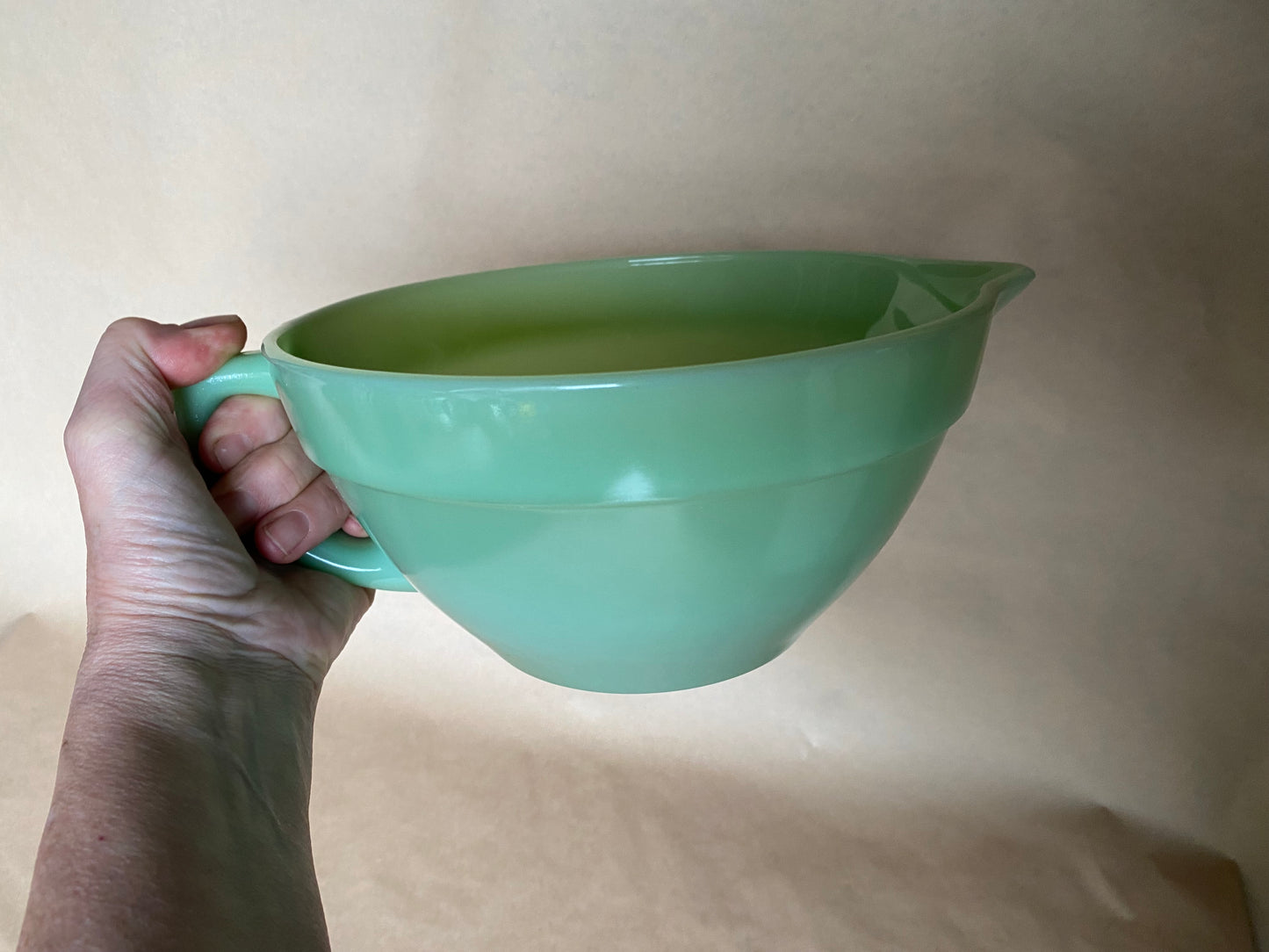 Vintage Fire King Jadeite batter bowl