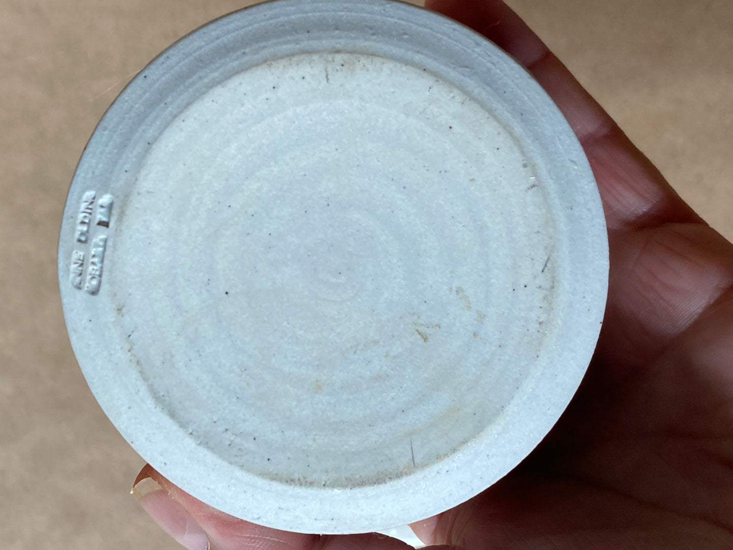 Anne Olding Hobart Tas Ceramic Trinket Box