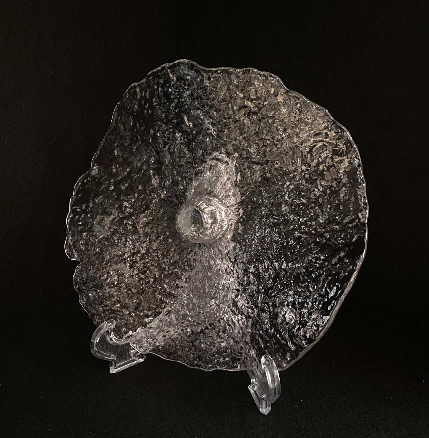 Pukeburg Sweden designed by Uno Westerberg (no.2) Swedish glass candlestick holder