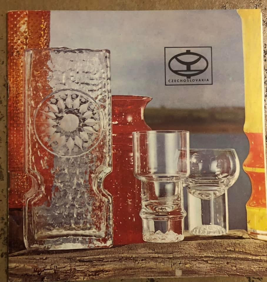 Vintage 1960s Czech Glass Vase - Jana Gabrhela design - Chlum u Třeboně - series ‘Rustikal’ 13333/07481