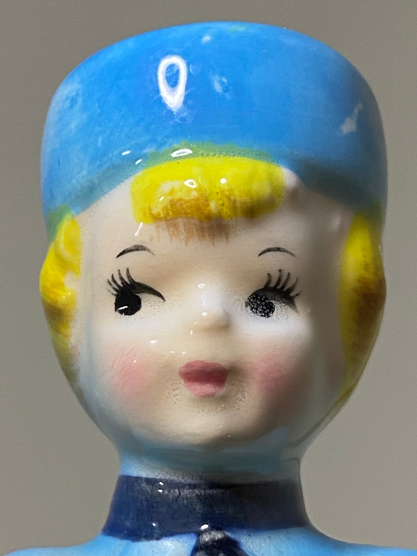 1950s Collectible MIJ Dutch Girl Ceramic bell