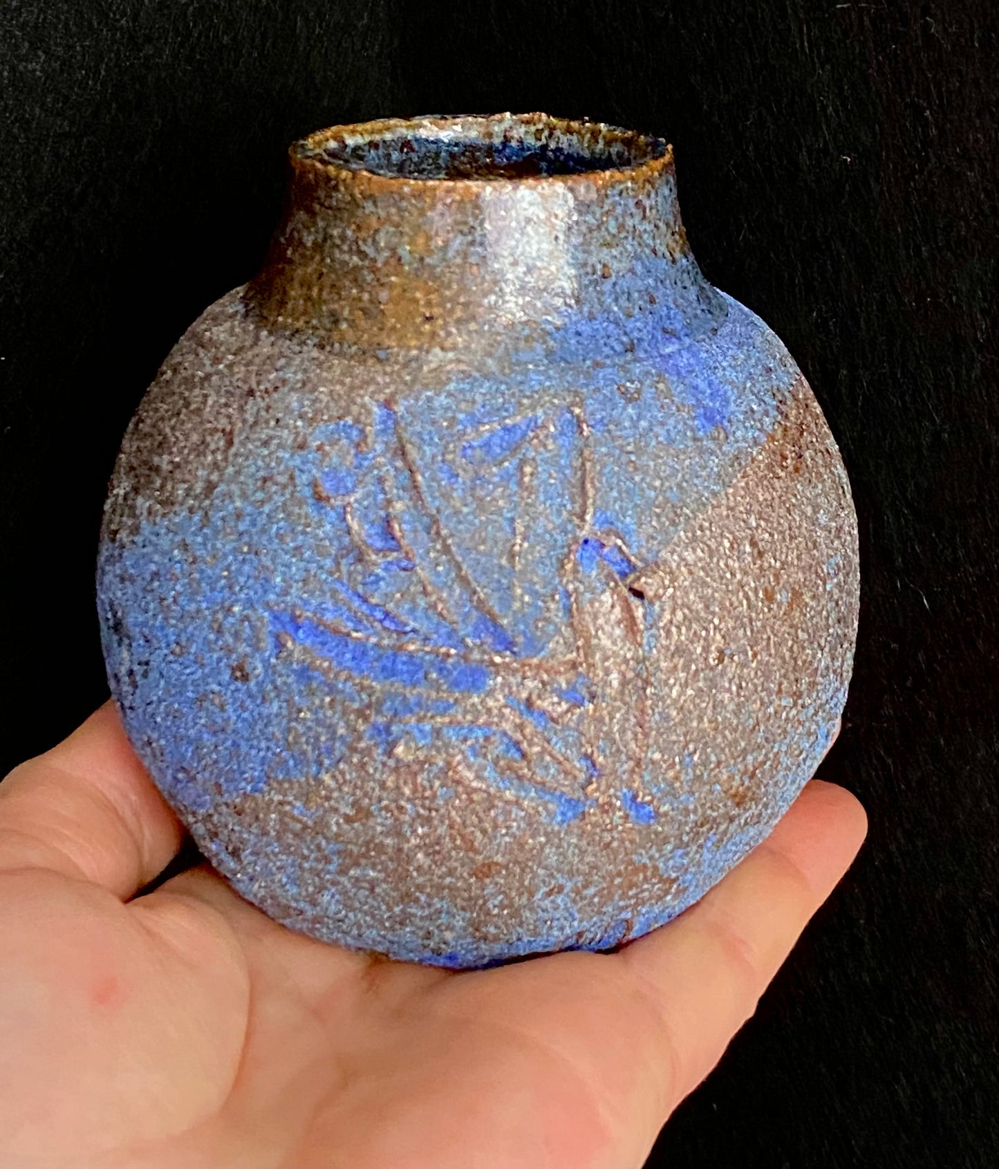 Margot Manchester Tasmania Pottery Vase - signed to base