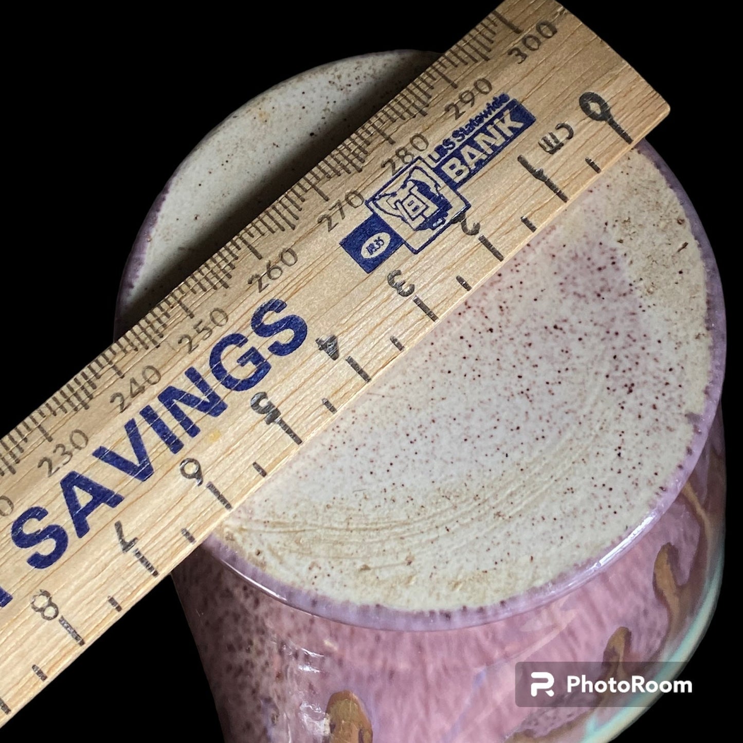 Remued - late series Shape 4 - wedge shape vase in purple