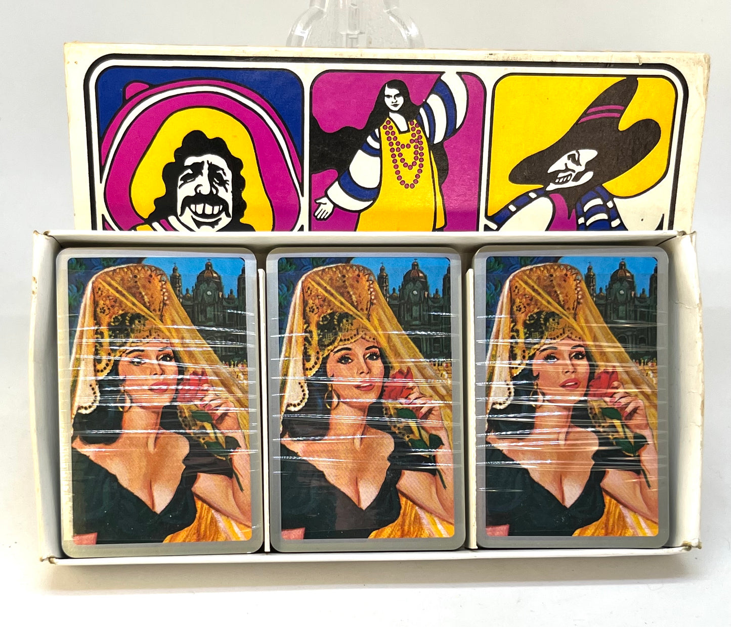 Vintage Valentine playing cards