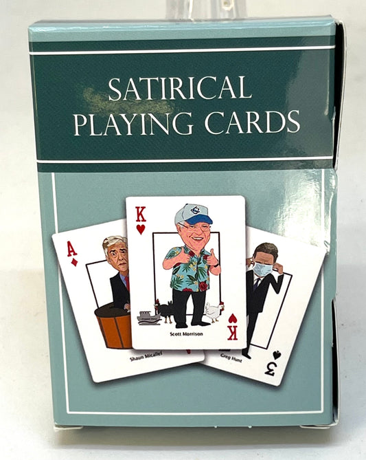 Australian Parliament playing cards
