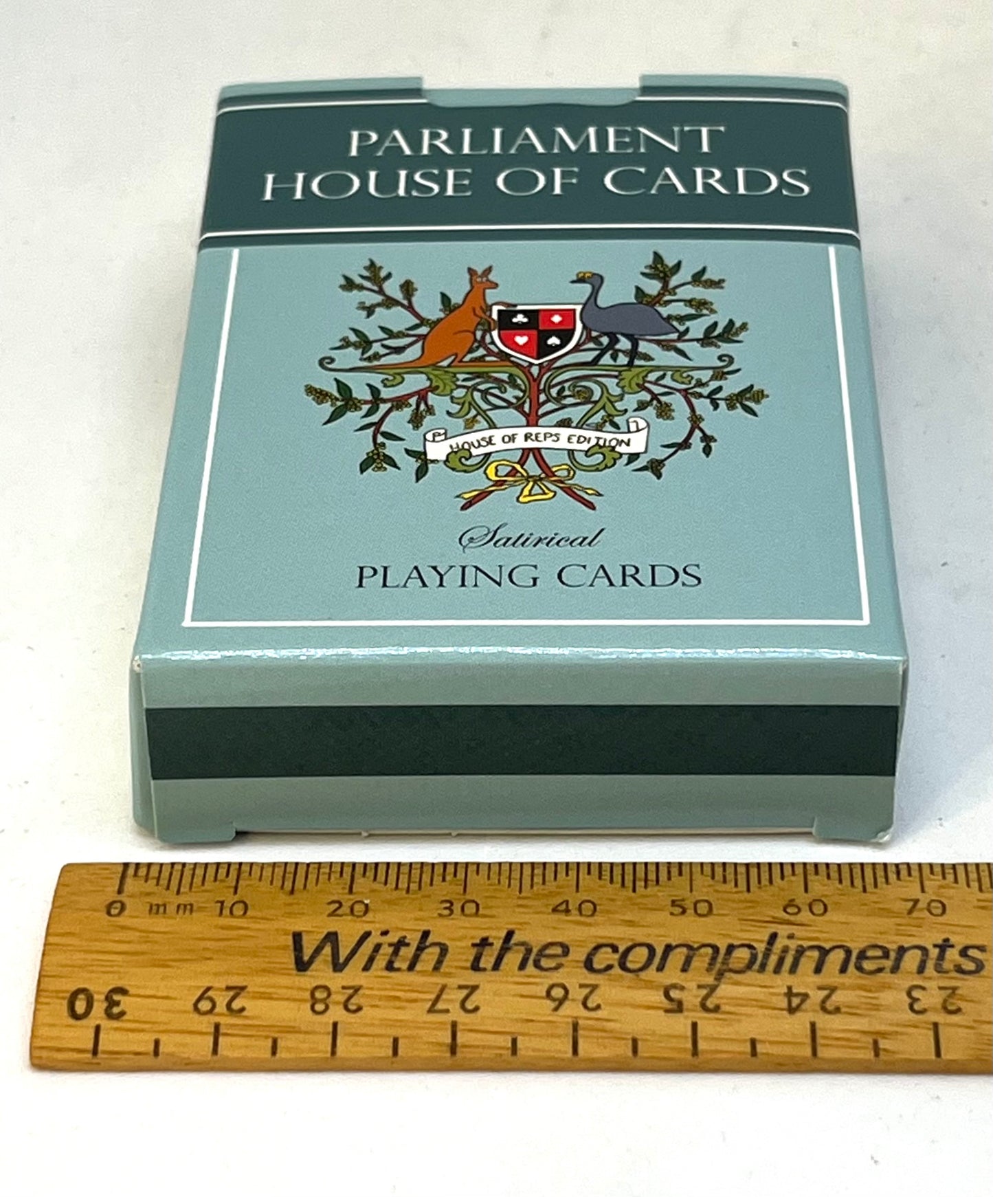 Australian Parliament playing cards