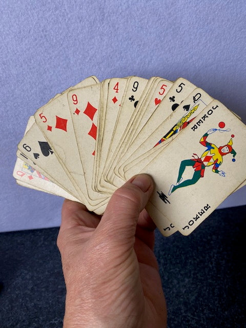 Vintage “Wongana” playing cards