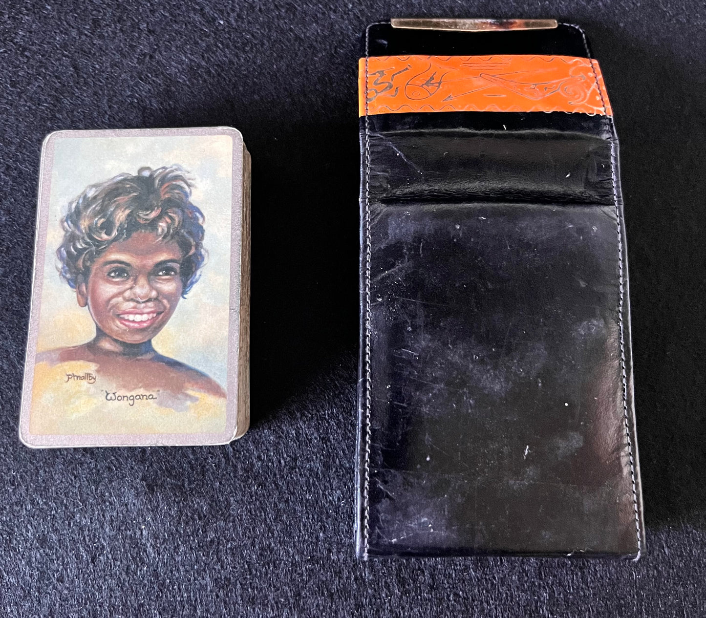 Vintage “Wongana” playing cards