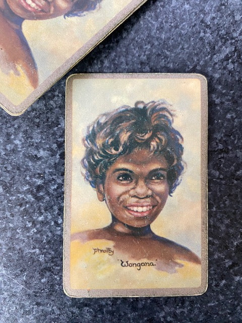 Vintage “Wongana” playing cards