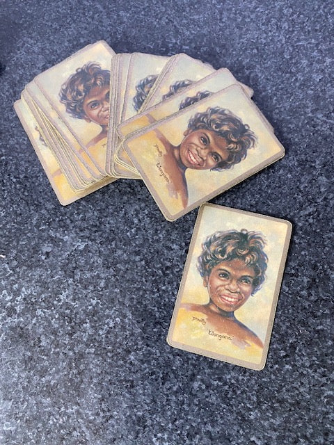 Vintage “Wongana” playing cards