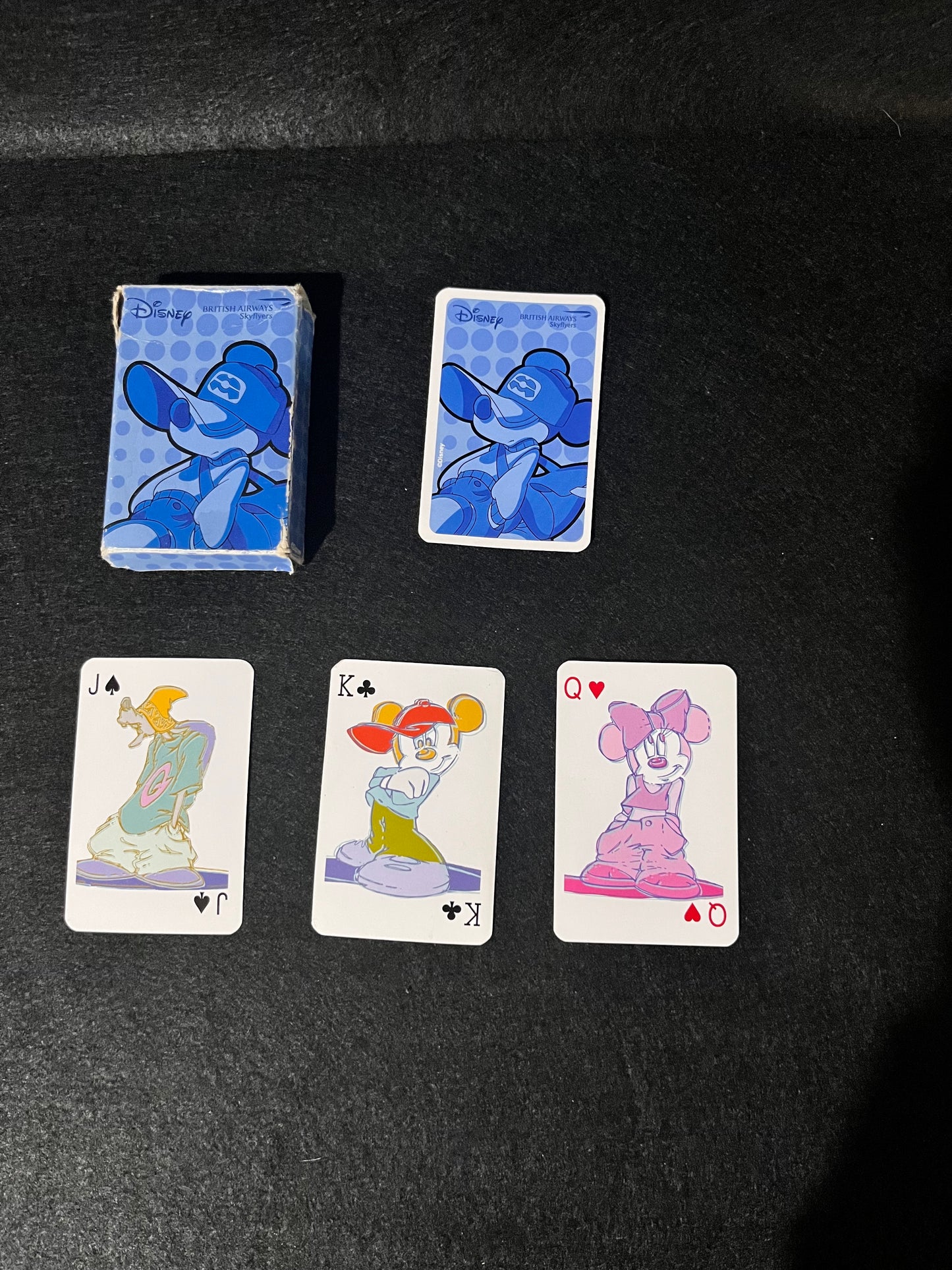 Vintage Disney Playing Cards – British Airways