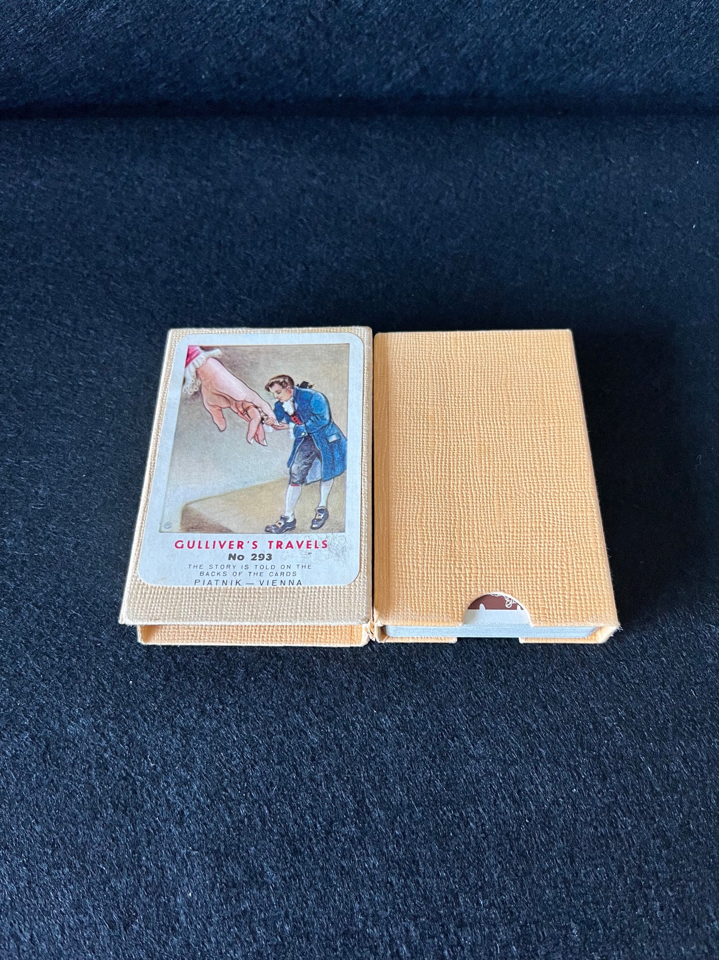 Vintage Gulliver's Travels Card Game