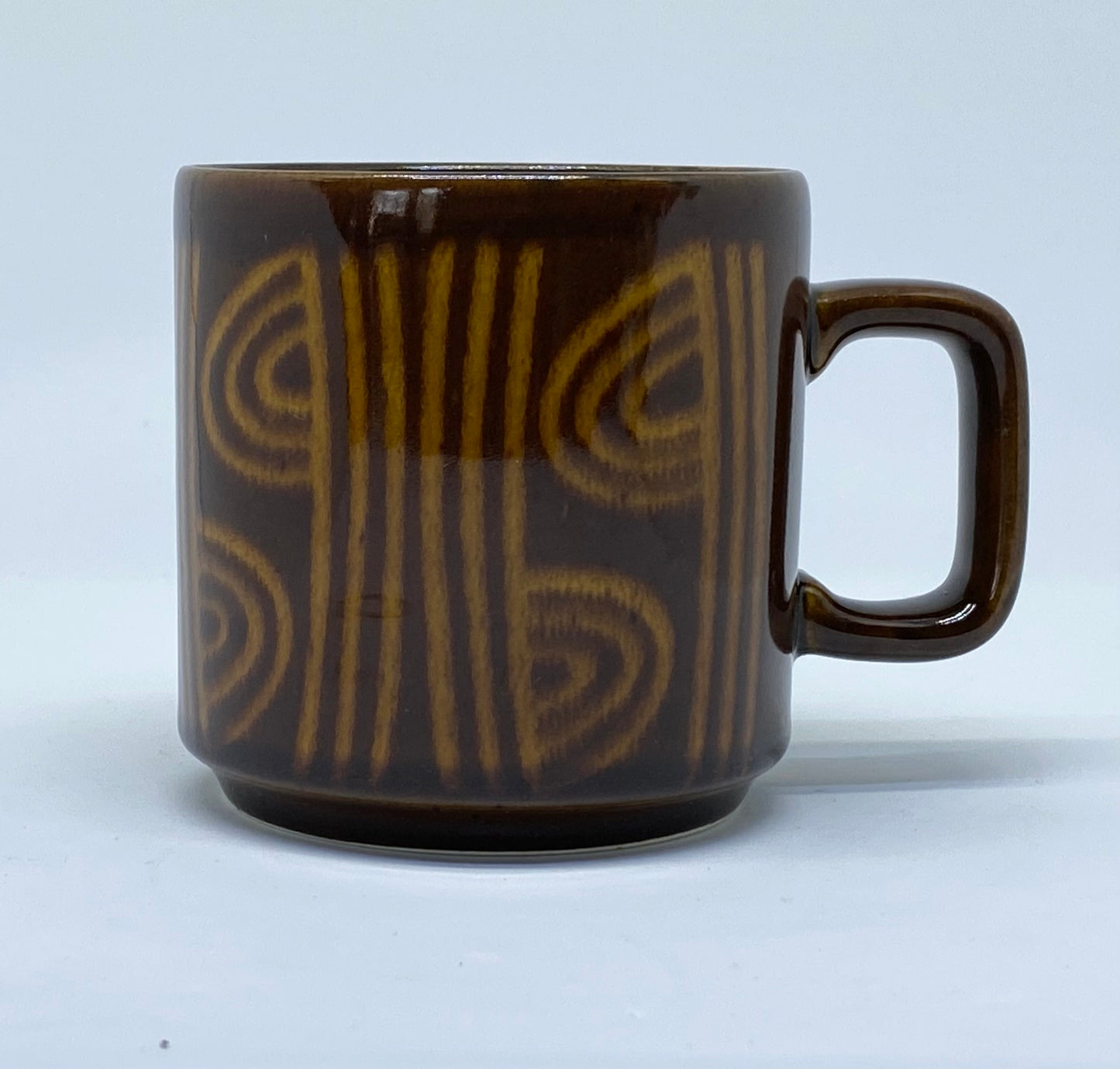 Crown Lynn NZ cup (single) Māori design