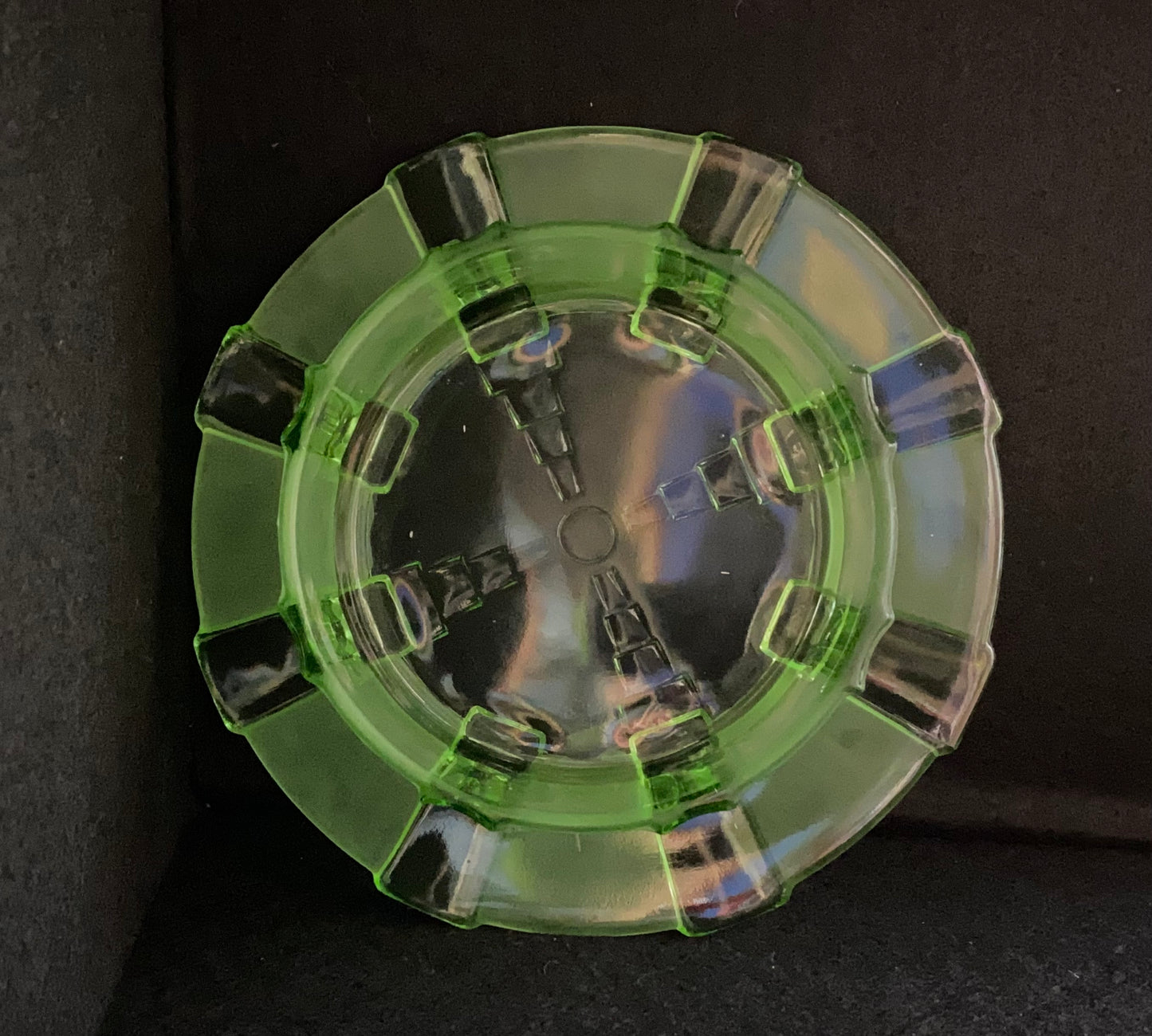 Uranium glass Art Deco Bowl 1930s