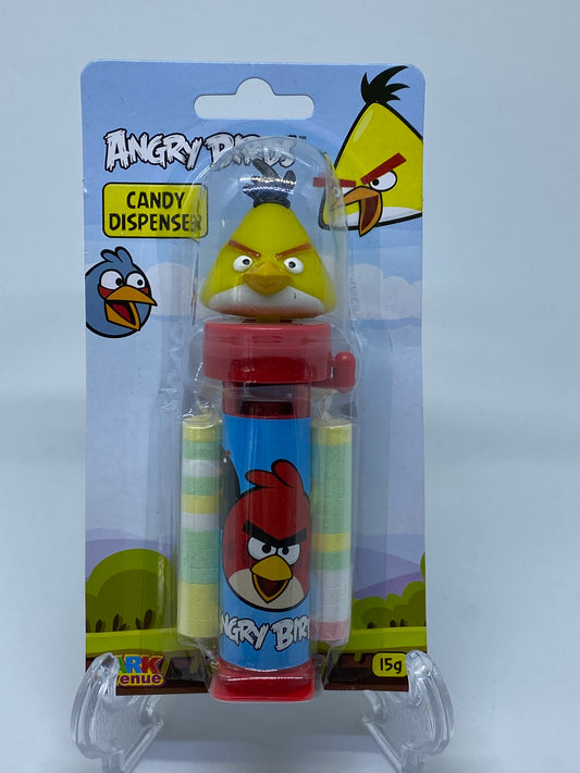 Angry birds Park Avenue candy dispenser- -Unopened- YELLOW BIRD