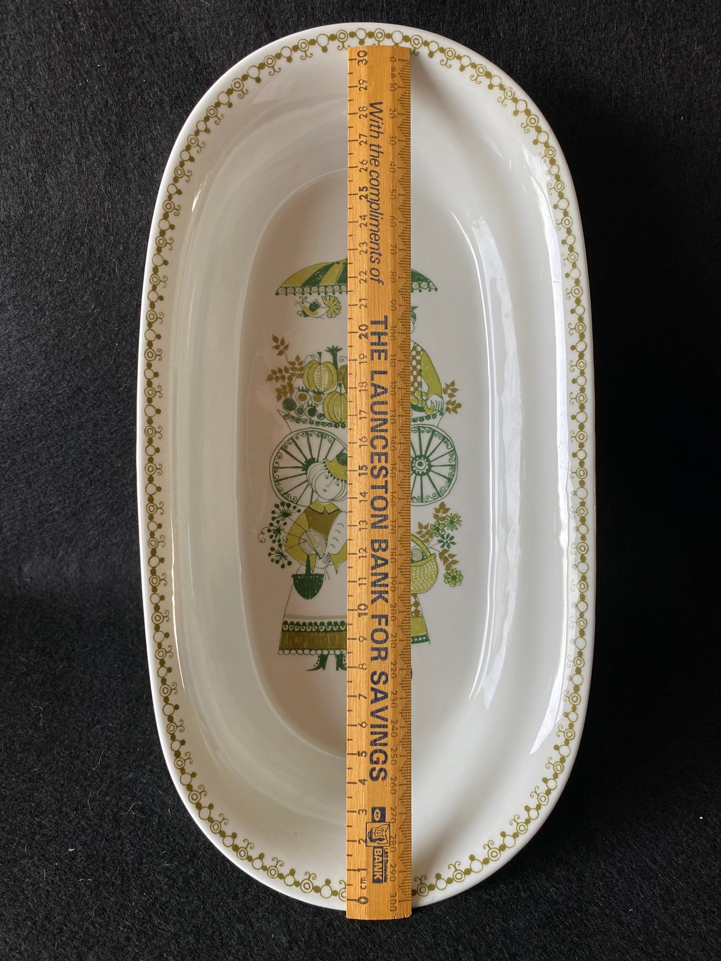 Figgjo Market oval ceramic platter - 12020