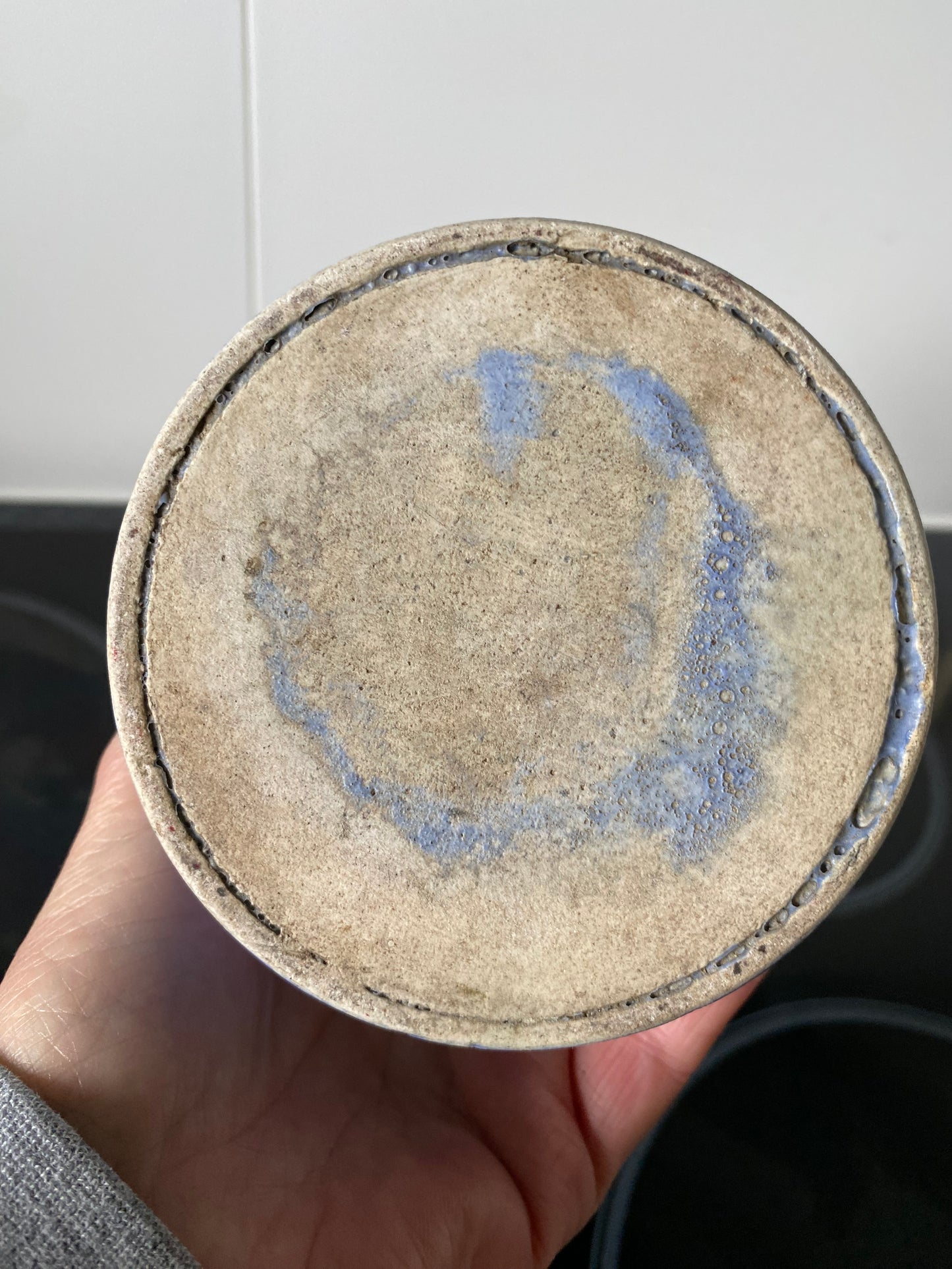 Fowler pottery cylinder vase 1930s
