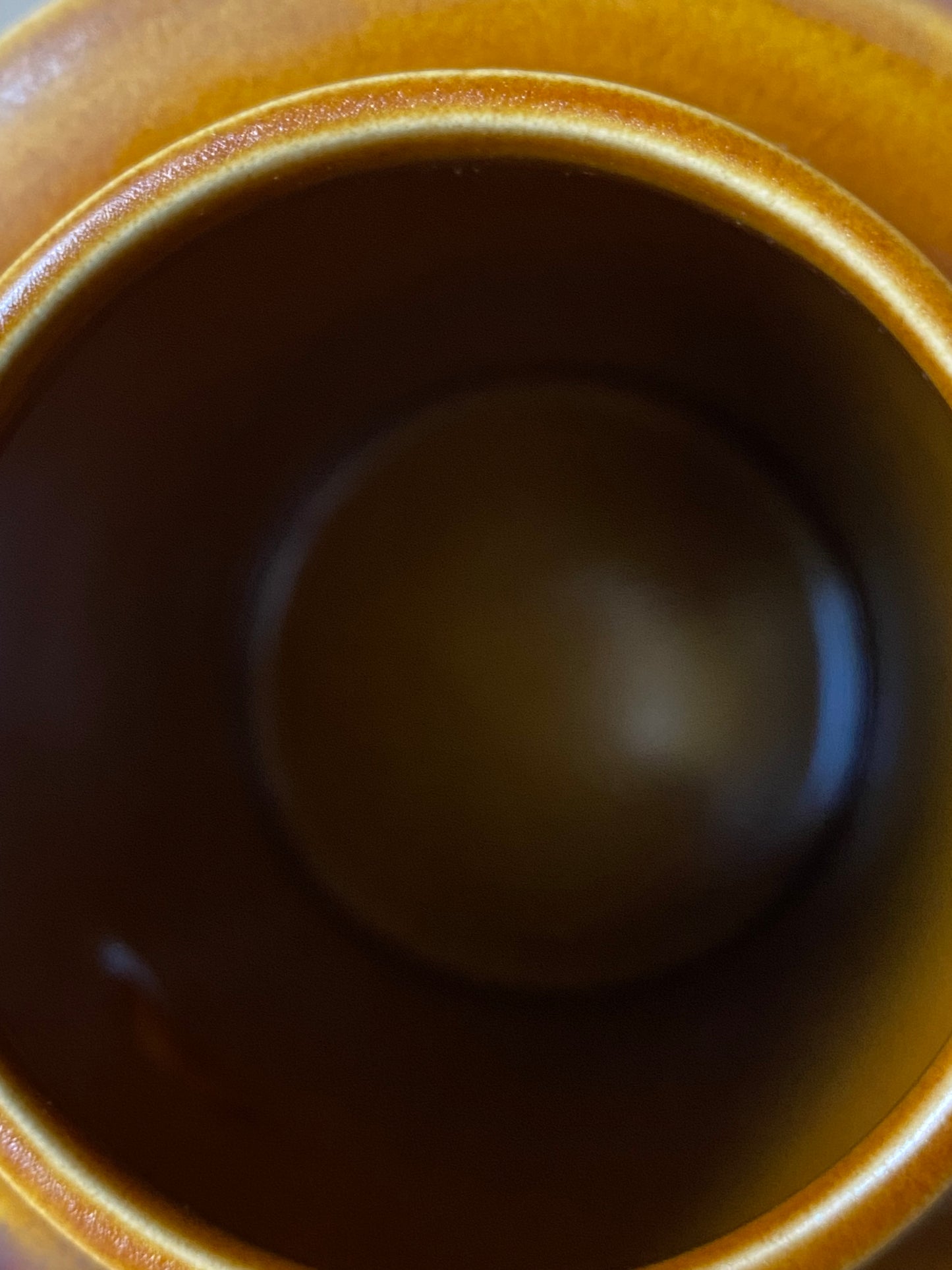 Hornsea Coffee Pot in Saffron design