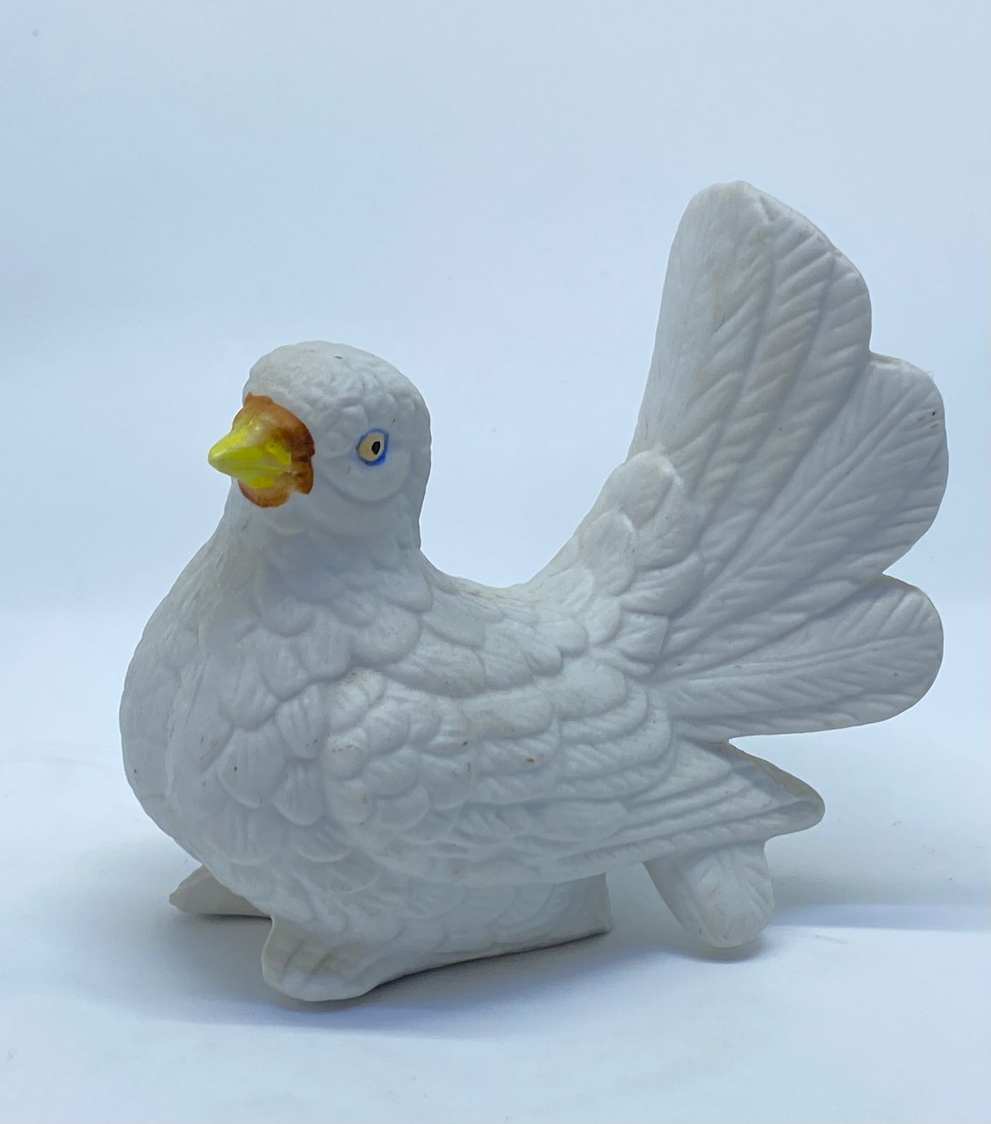 Vintage Flambro R.O.C Small White Dove Statuette 1970s