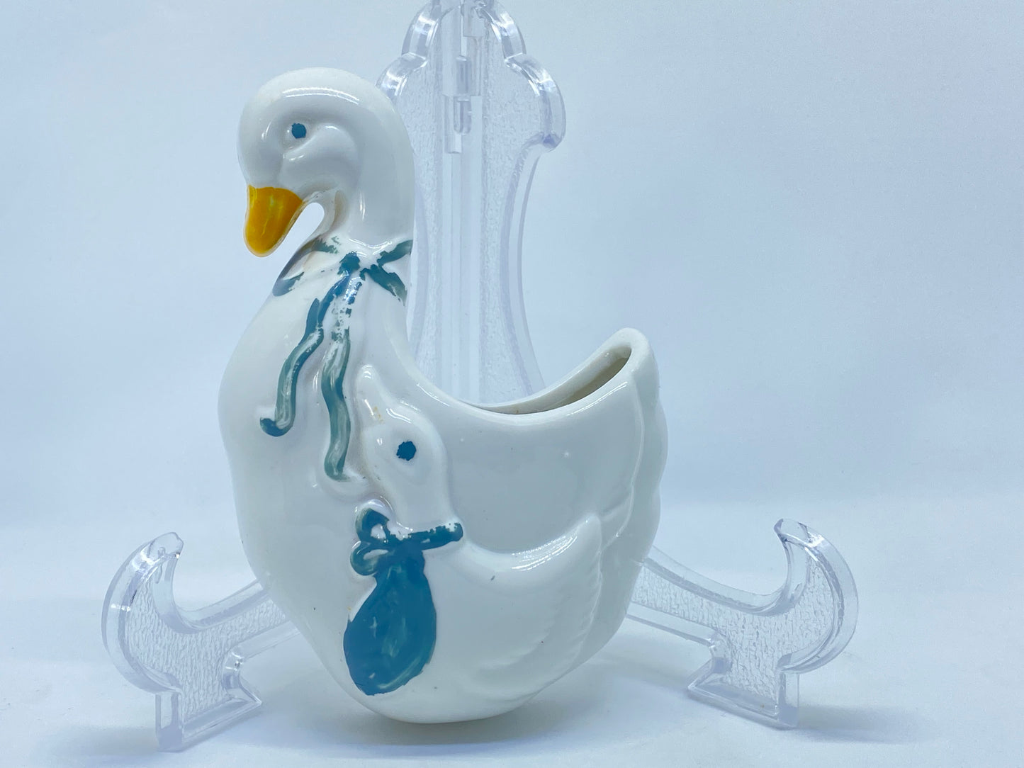 Vintage Japanese Duck family wall pockets