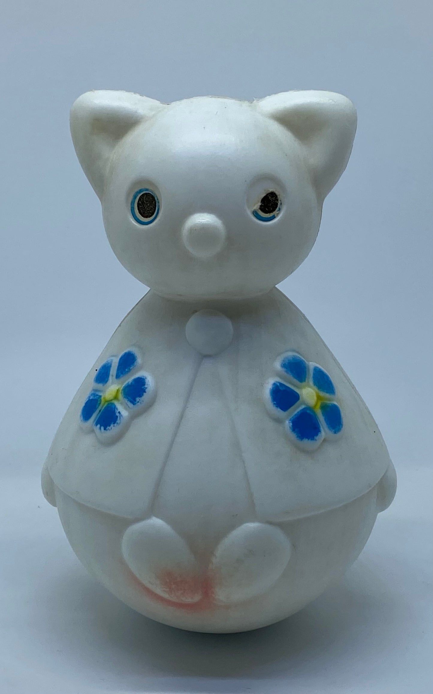 Vintage Mothercare Britain wobbly toy cat