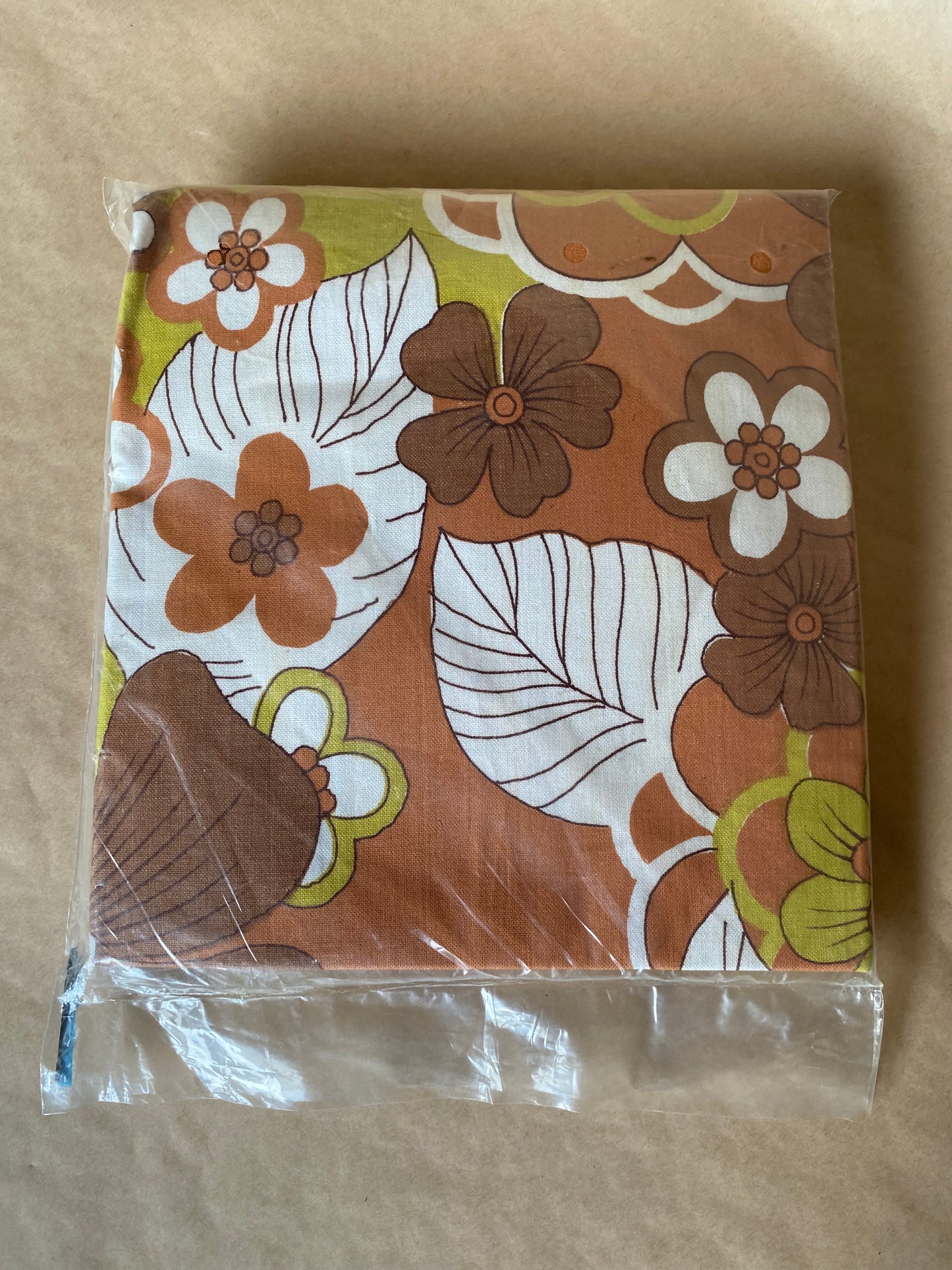 Vintage Hills Ironing Table Cover In brown and green