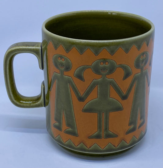 Hornsea Vintage Cup - 'children' design - John Clappison -