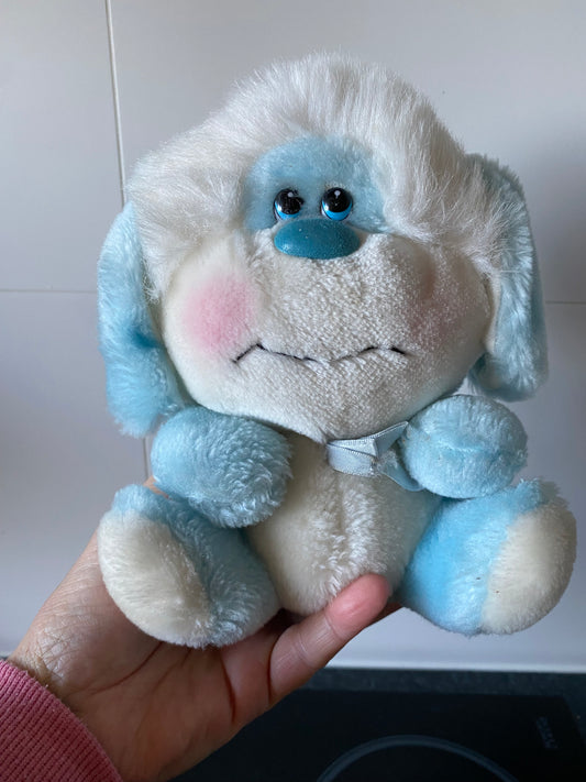 Vintage 1980s Mighty Star Blushers toy dog 1980s
