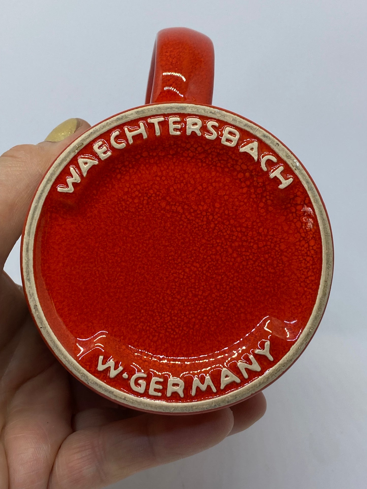 Waechtersbach West German vintage Penguin Christmas  Cup