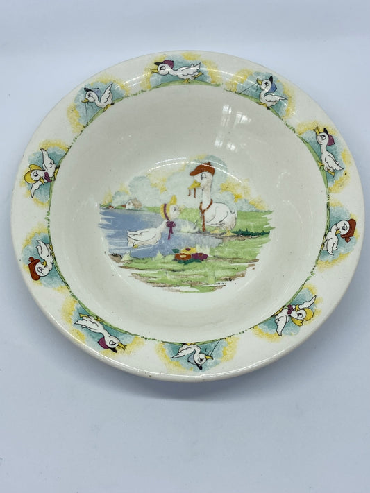 Vintage Wade - Quack Quacks children's bowl - Robert Barlow