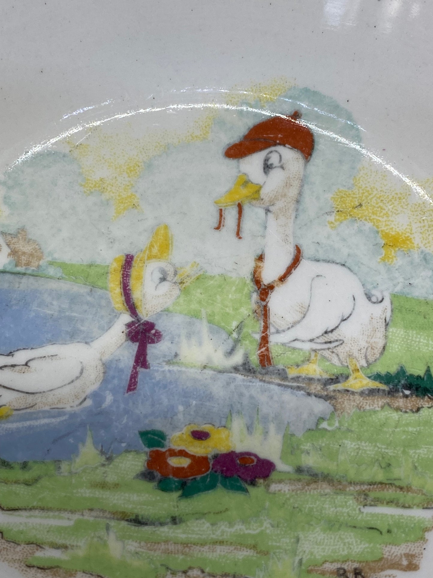 Vintage Wade - Quack Quacks children's bowl - Robert Barlow
