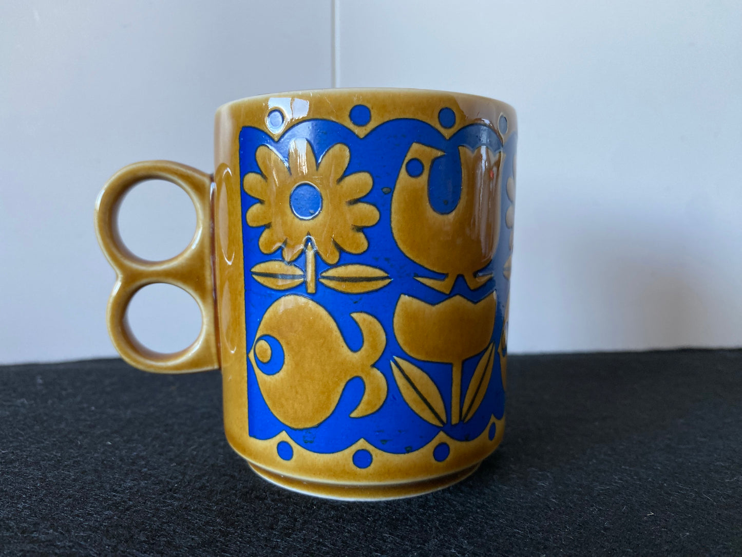Hornsea fish and flower - John Clappison design 1970s