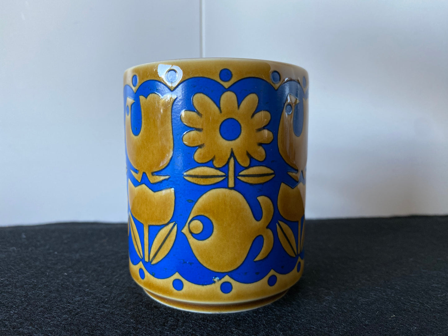 Hornsea fish and flower - John Clappison design 1970s