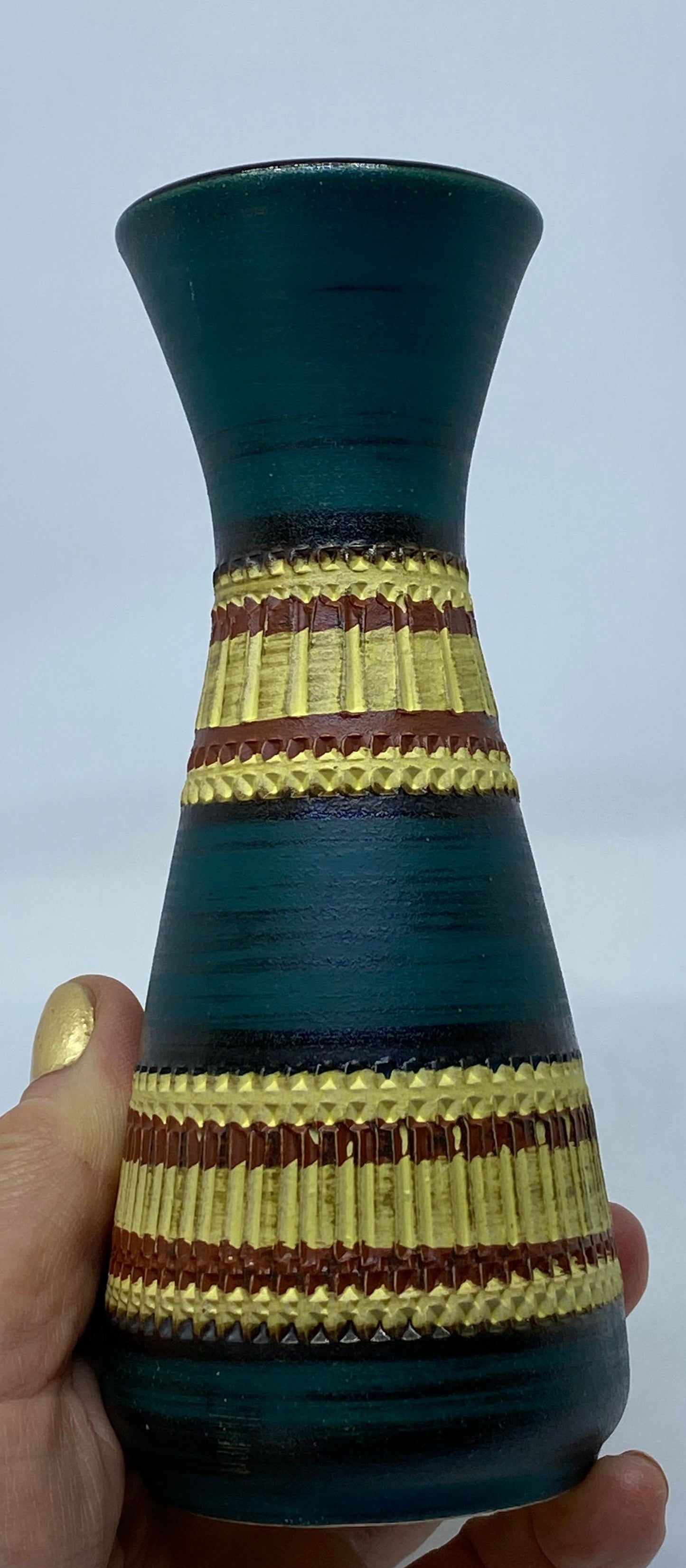 West German Vase 1960s Dümler & Breiden Shape 102 / 15cm