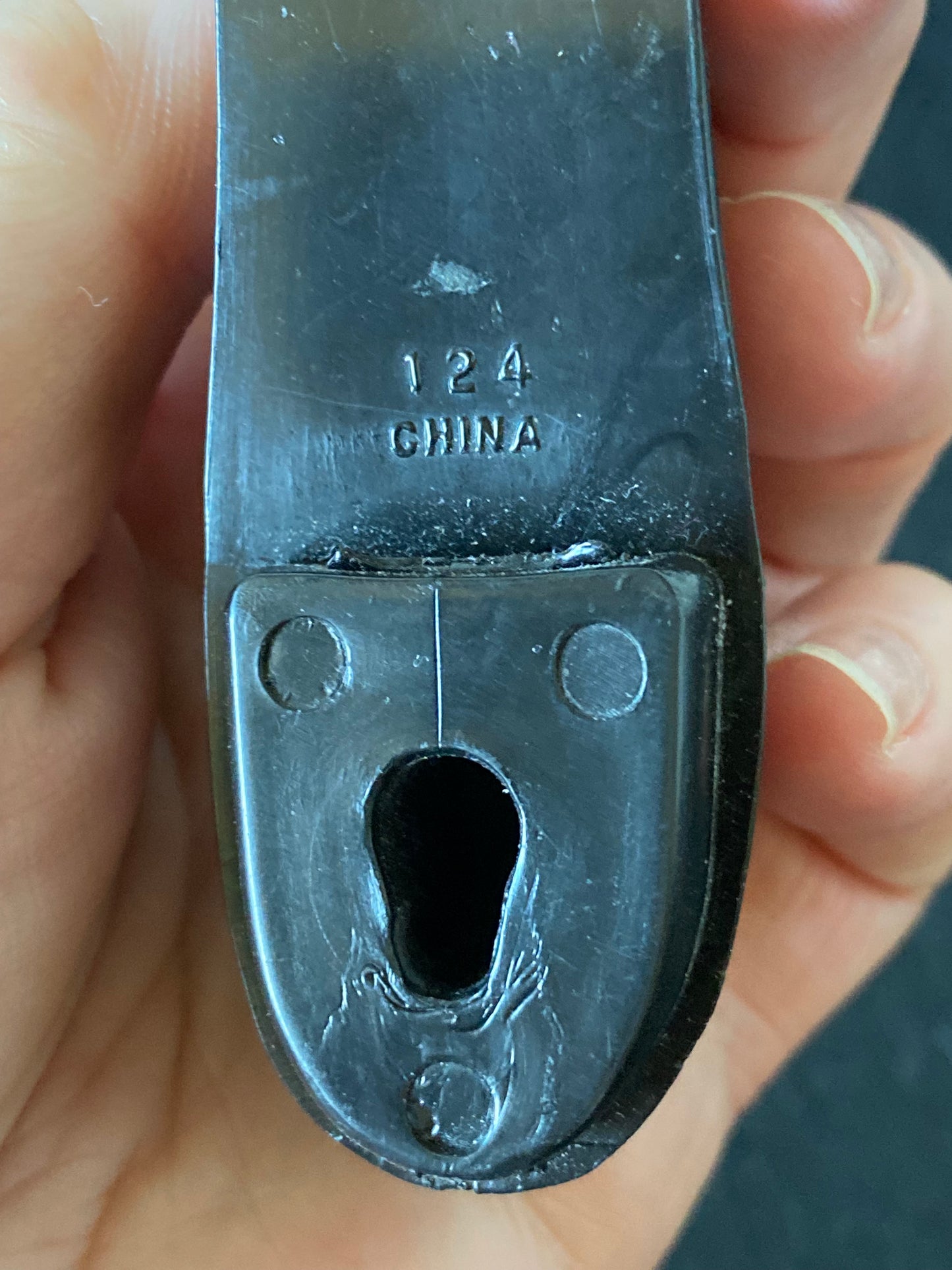 Vintage shoe horn - or is it?