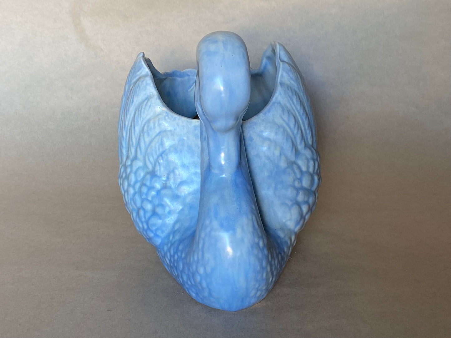Large Casey Ware 80 swan vase/ planter