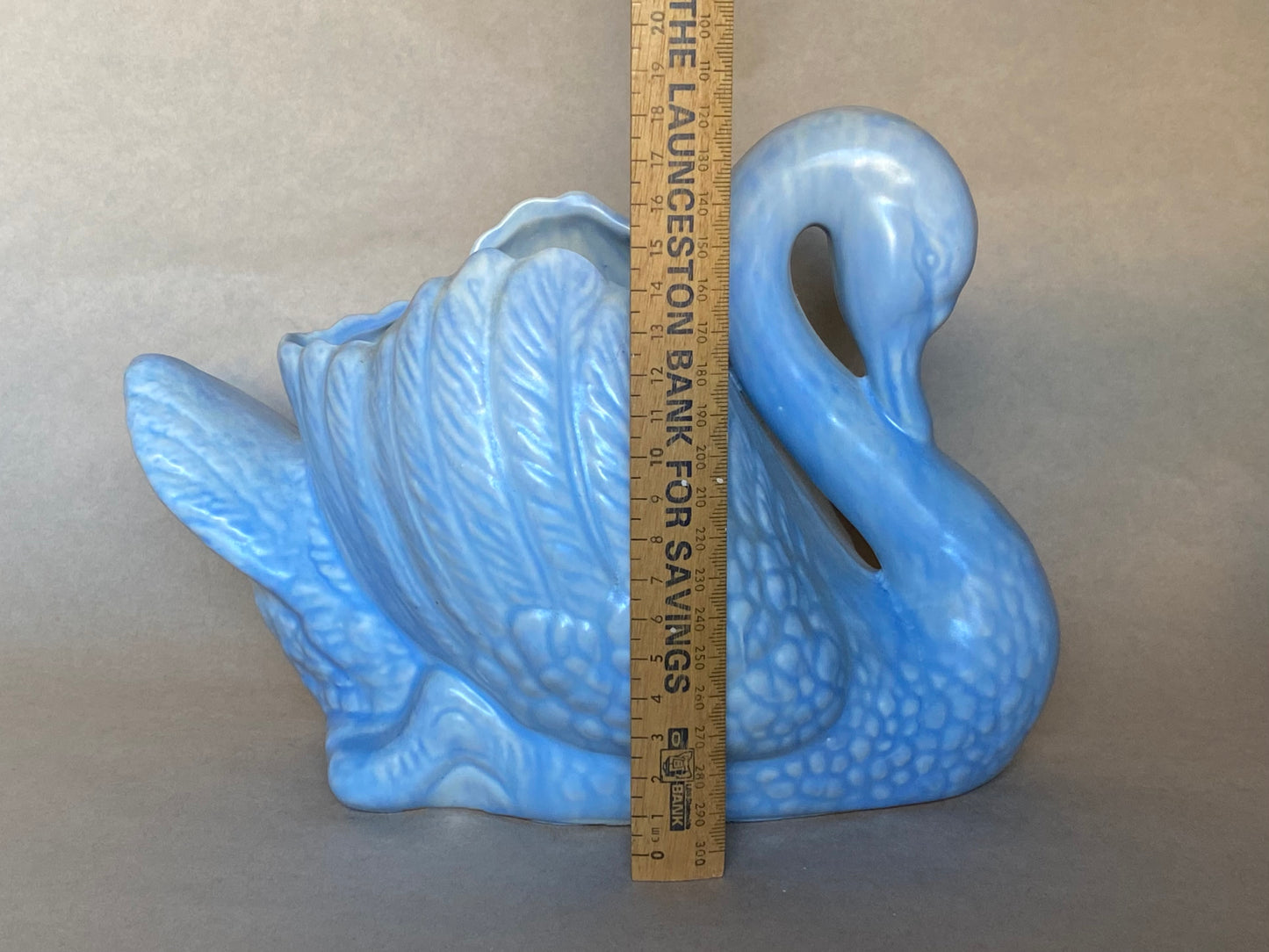 Large Casey Ware 80 swan vase/ planter
