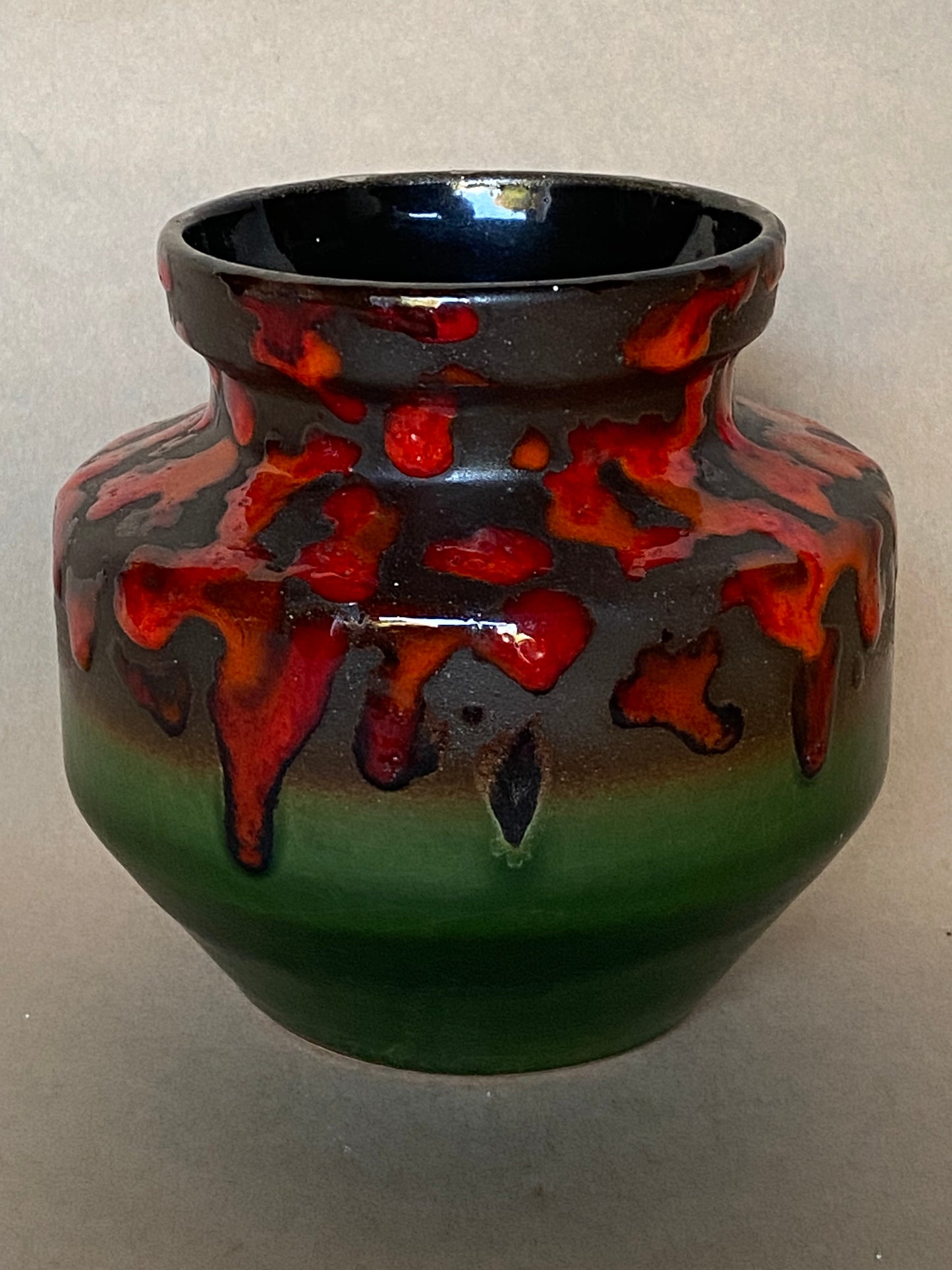Scheurich Keramik West German Fat Lava vase
