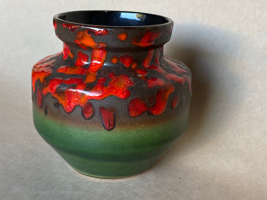Scheurich Keramik West German Fat Lava vase