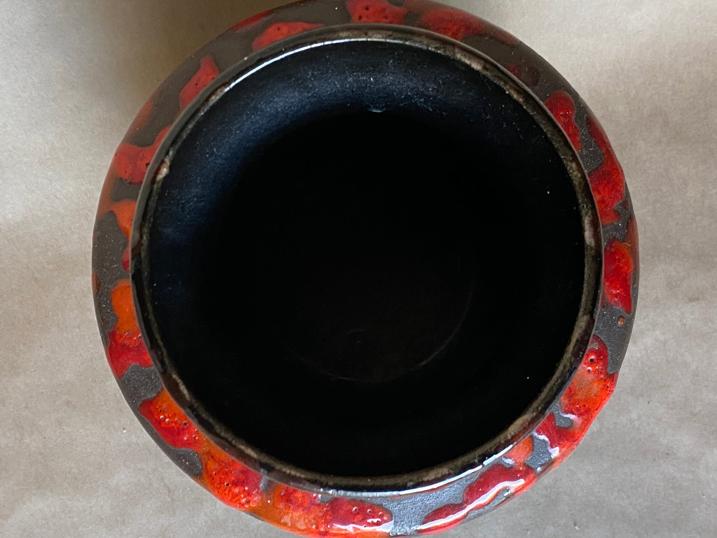 Scheurich Keramik West German Fat Lava vase