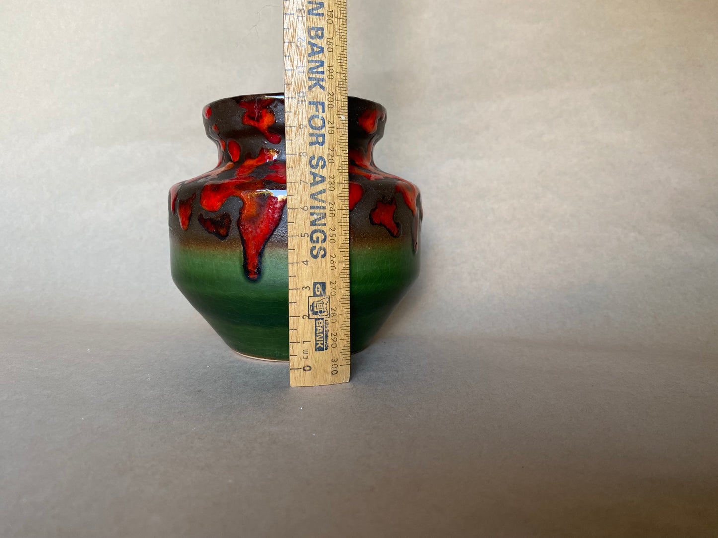 Scheurich Keramik West German Fat Lava vase