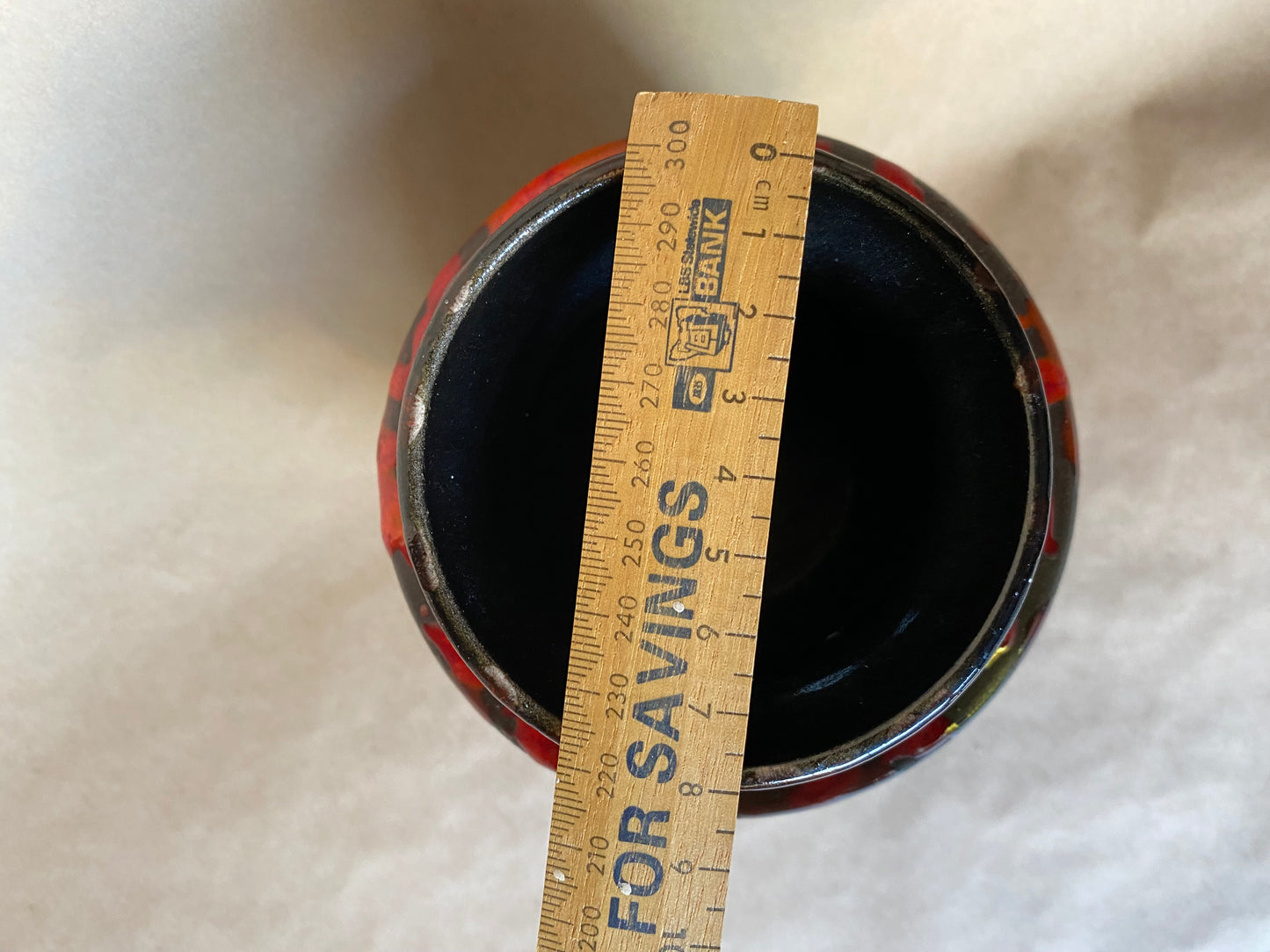 Scheurich Keramik West German Fat Lava vase