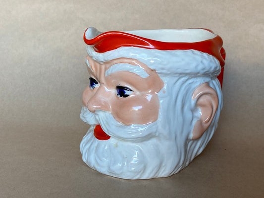 Kitschy Kristmas 1950s Birds Custard SANTA JUG