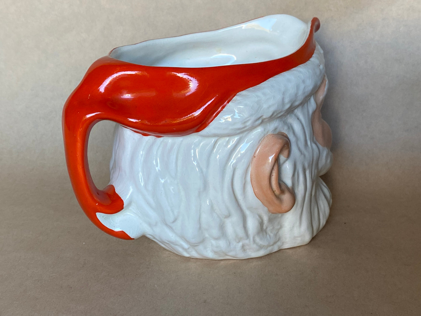 Kitschy Kristmas 1950s Birds Custard SANTA JUG