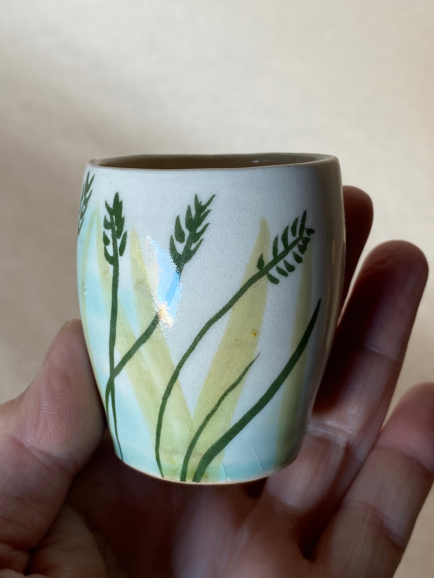 Arthur Merric Boyd Australia small vase/ egg cup?