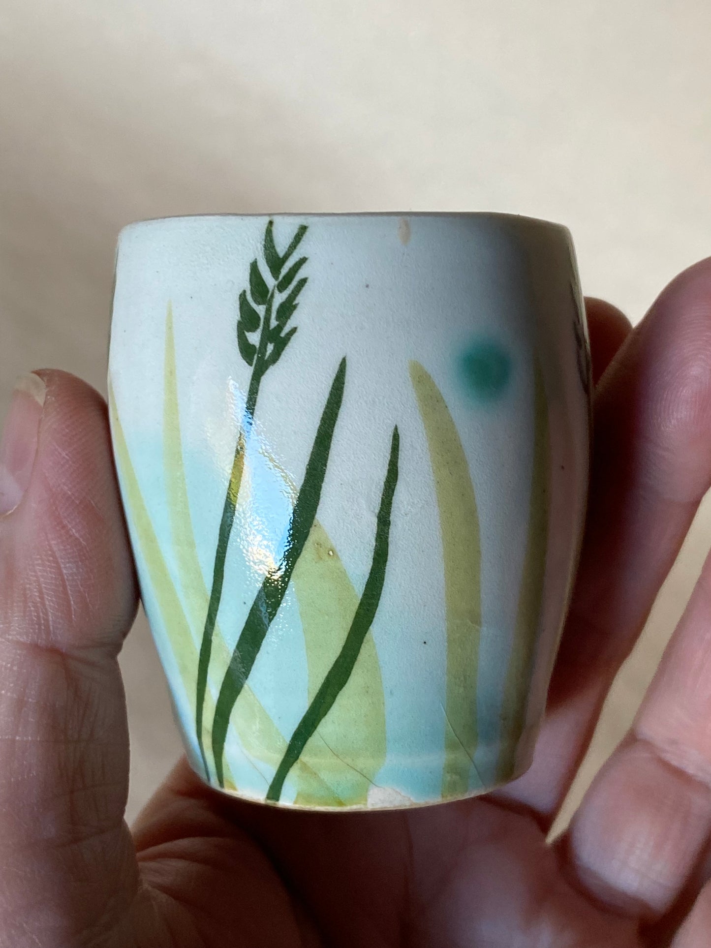 Arthur Merric Boyd Australia small vase/ egg cup?